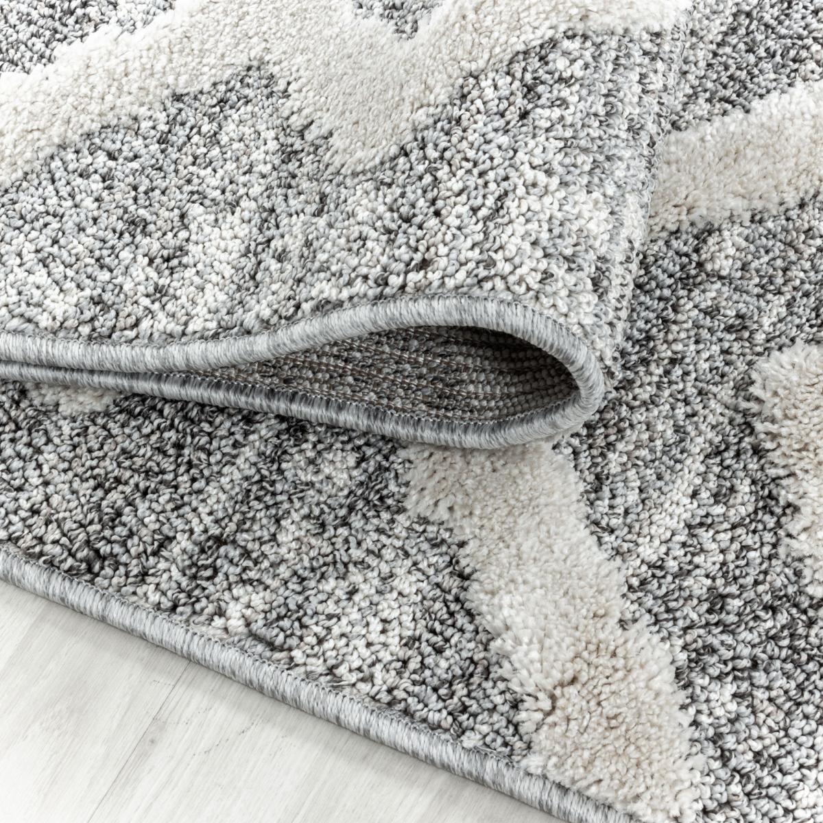 Tapis salon et chambre tissé motif scandinave PISTIOUL — vue 6