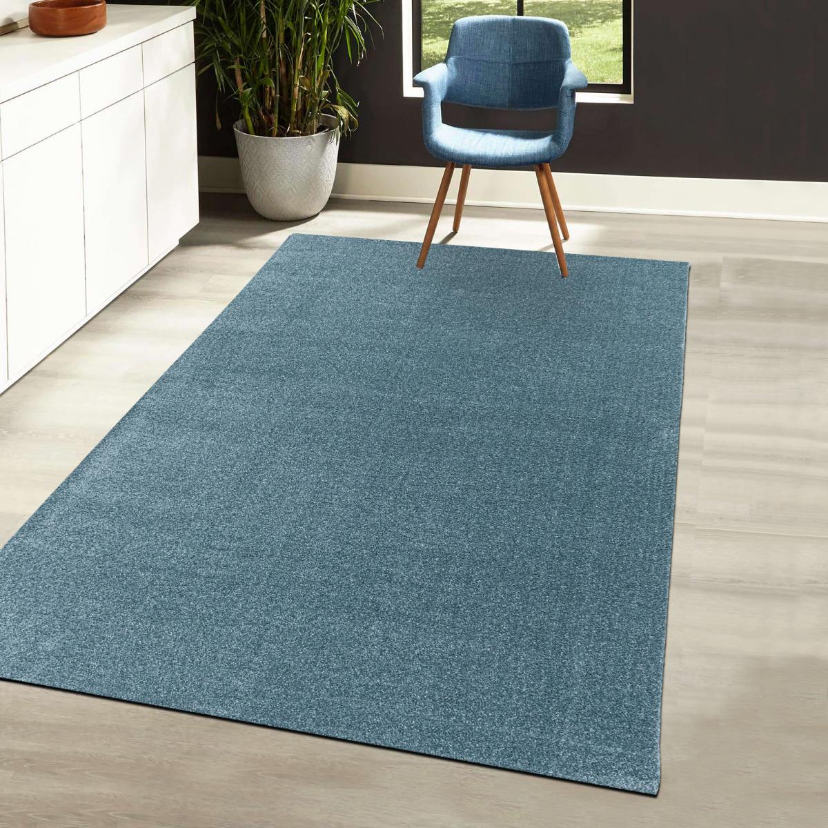 Tapis de couloir tissé motif uni BENAPO — vue 3
