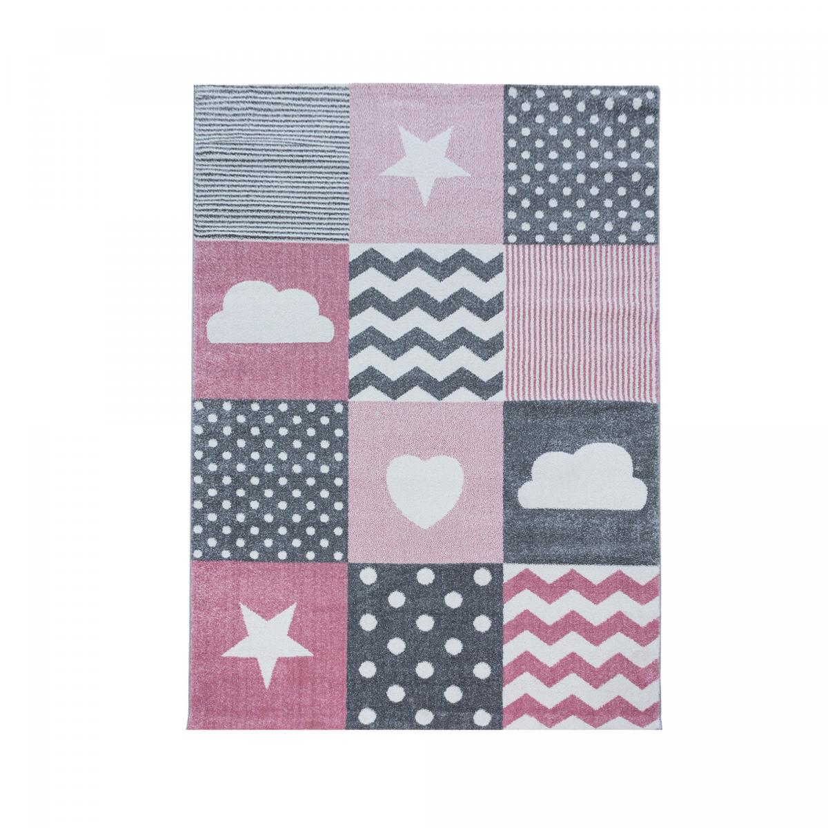 Tapis enfant tissé KID HEART