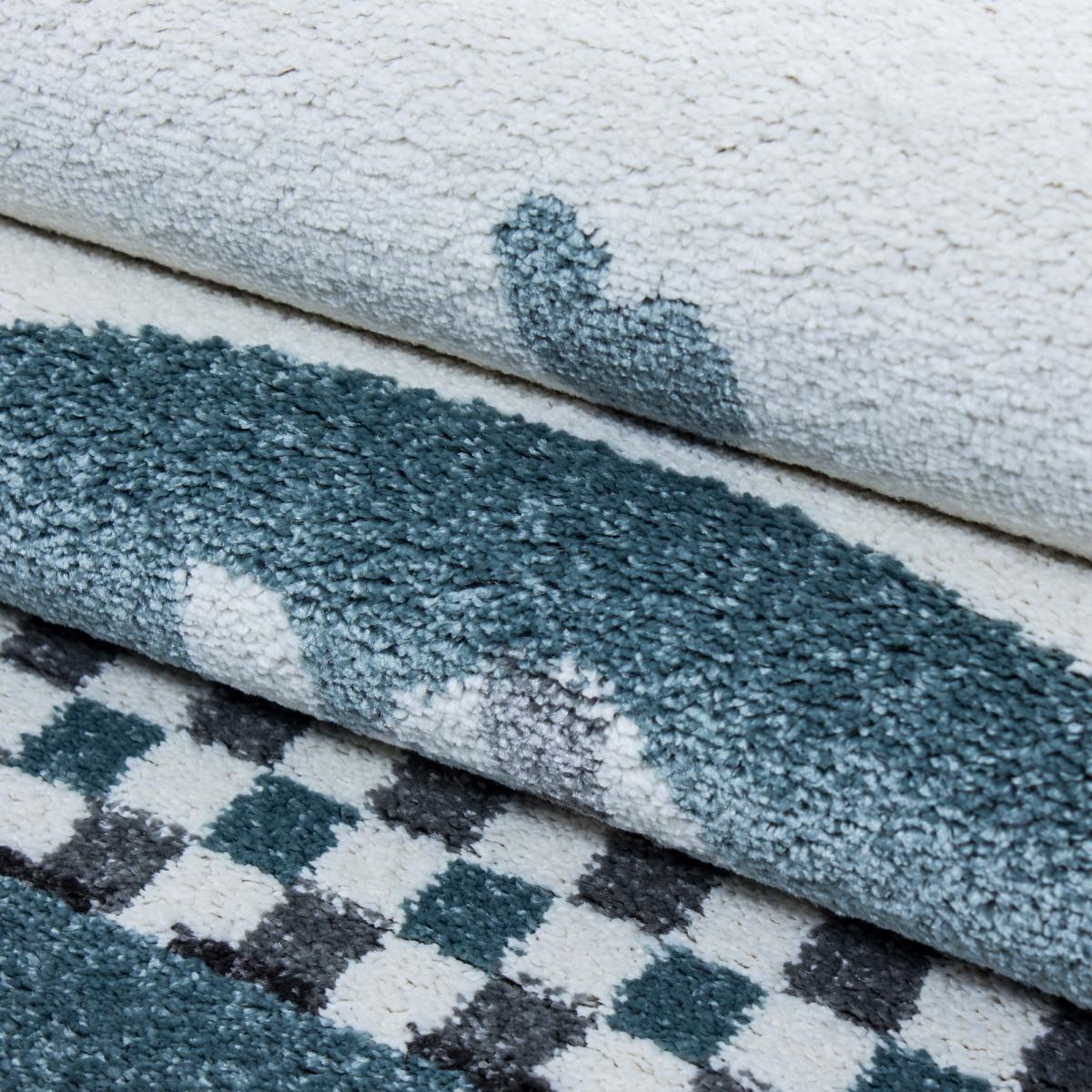 Tapis enfant tissé motif animaux KID RAIN — vue 5