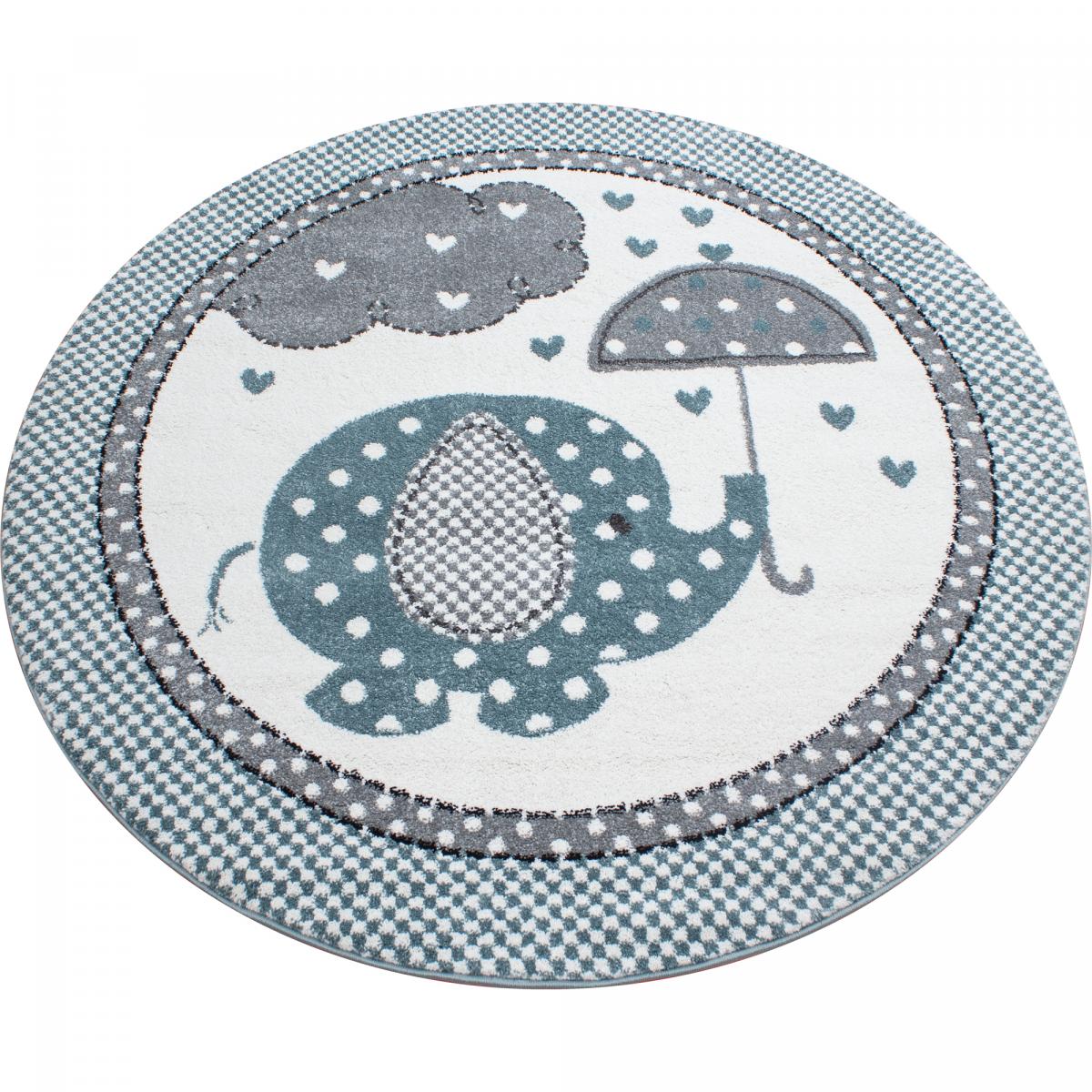 Tapis enfant tissé motif animaux KID RAIN — vue 6