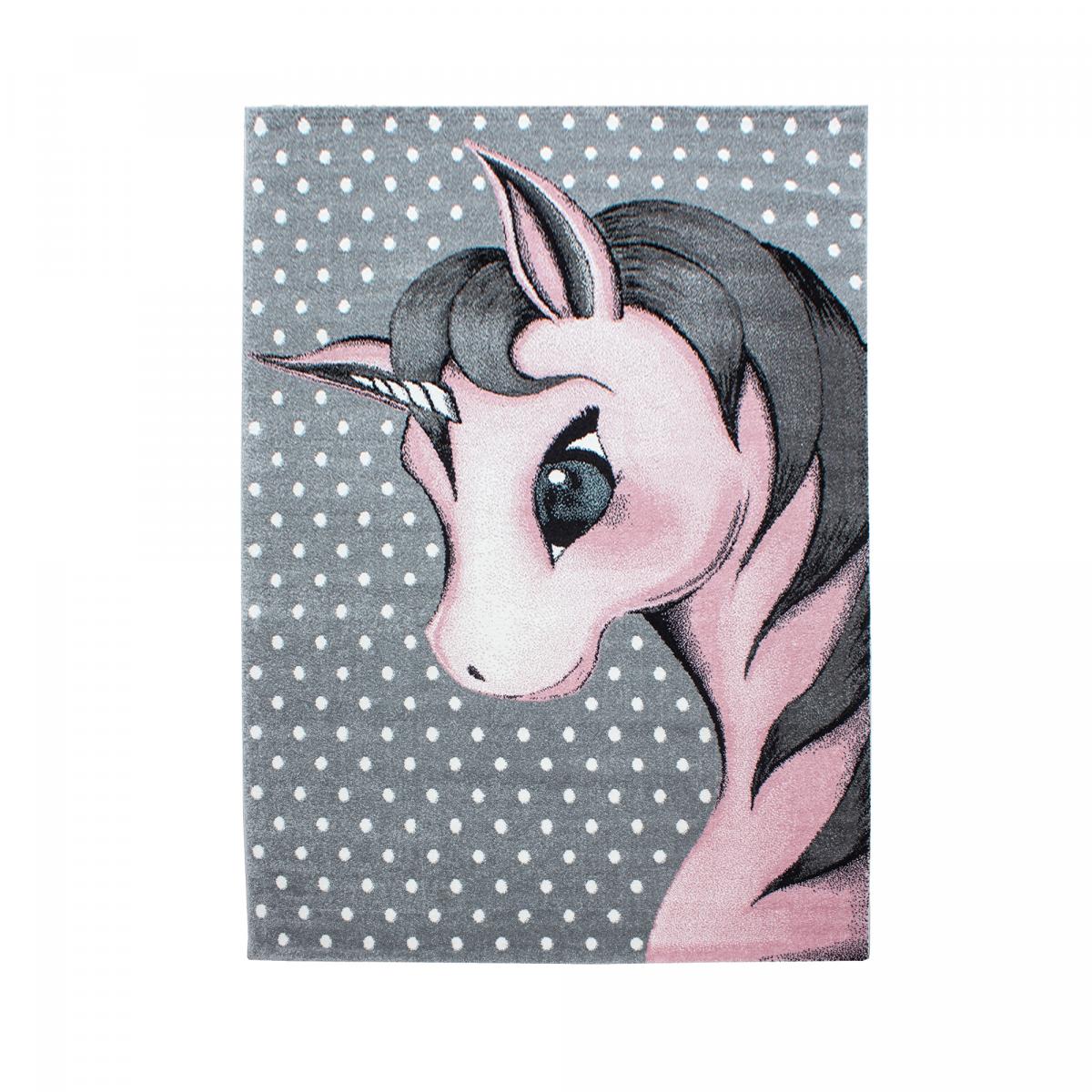 Tapis enfant tissé motif animaux KID DREAM
