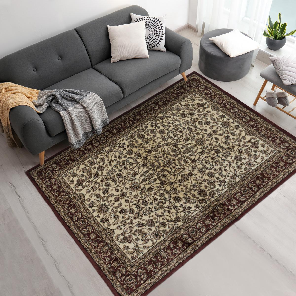 Tapis orient tissé motif classique TIBRICAL — vue 3