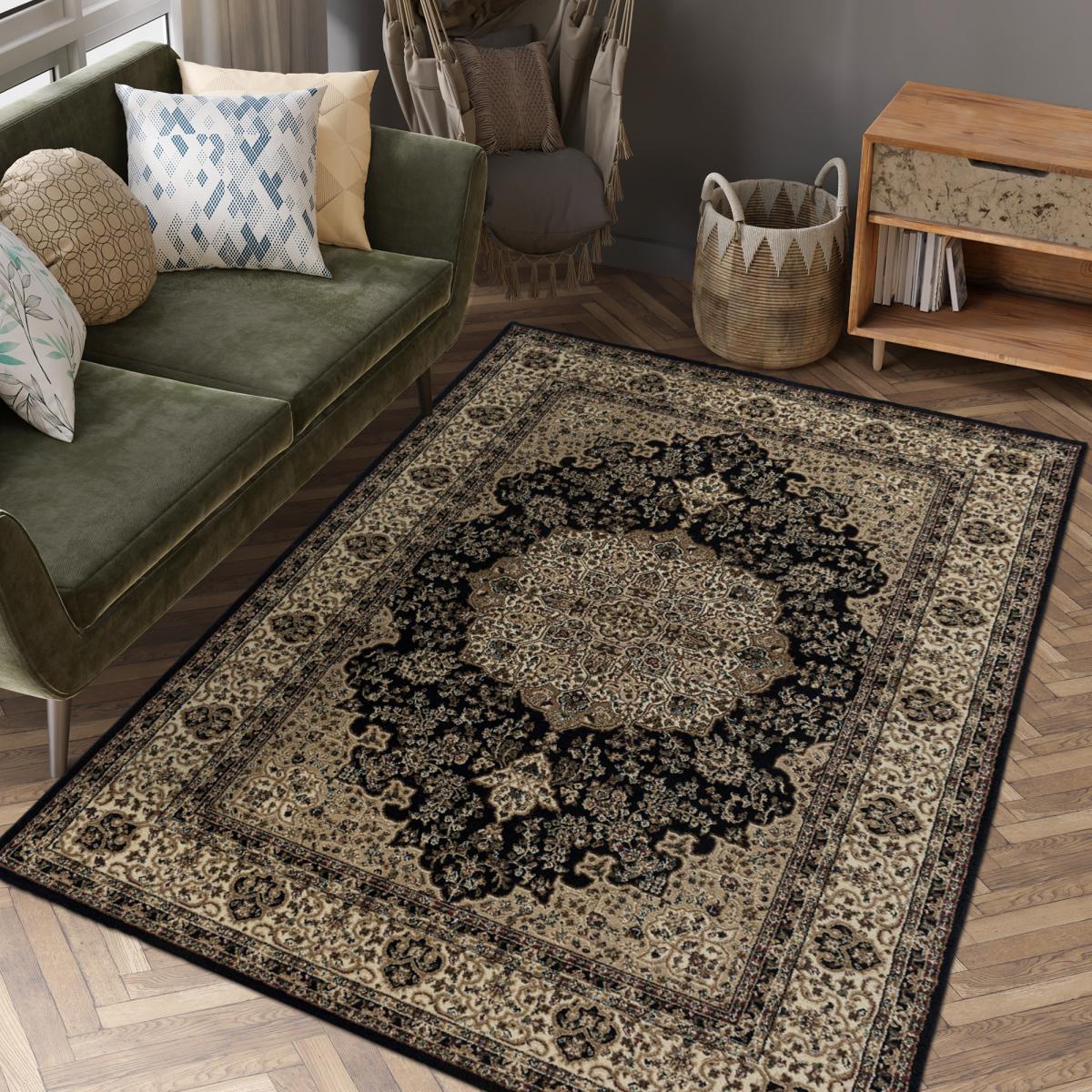 Tapis orient tissé motif classique TIBRICAM — vue 3