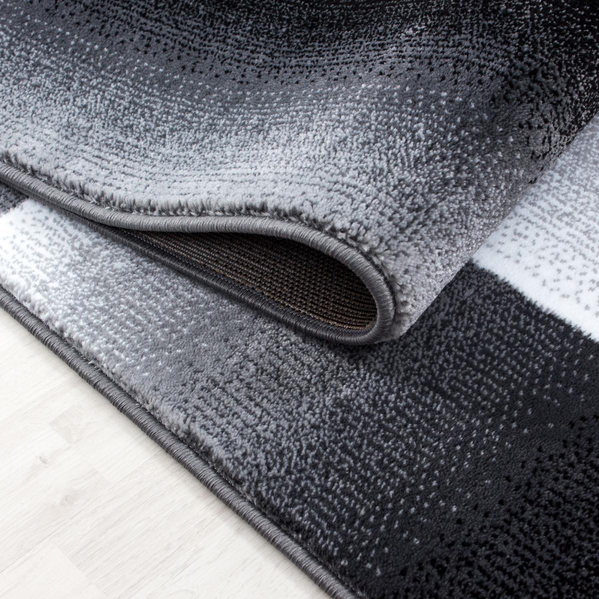 Tapis salon et chambre tissé motif géométrique FLORINA — vue 4