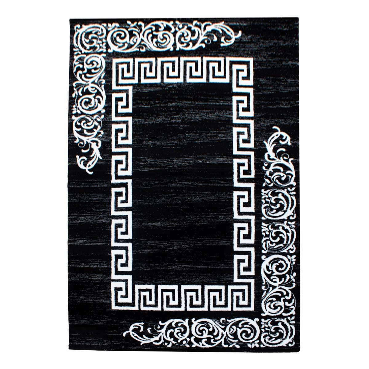 Tapis de couloir tissé motif baroque FLORINI