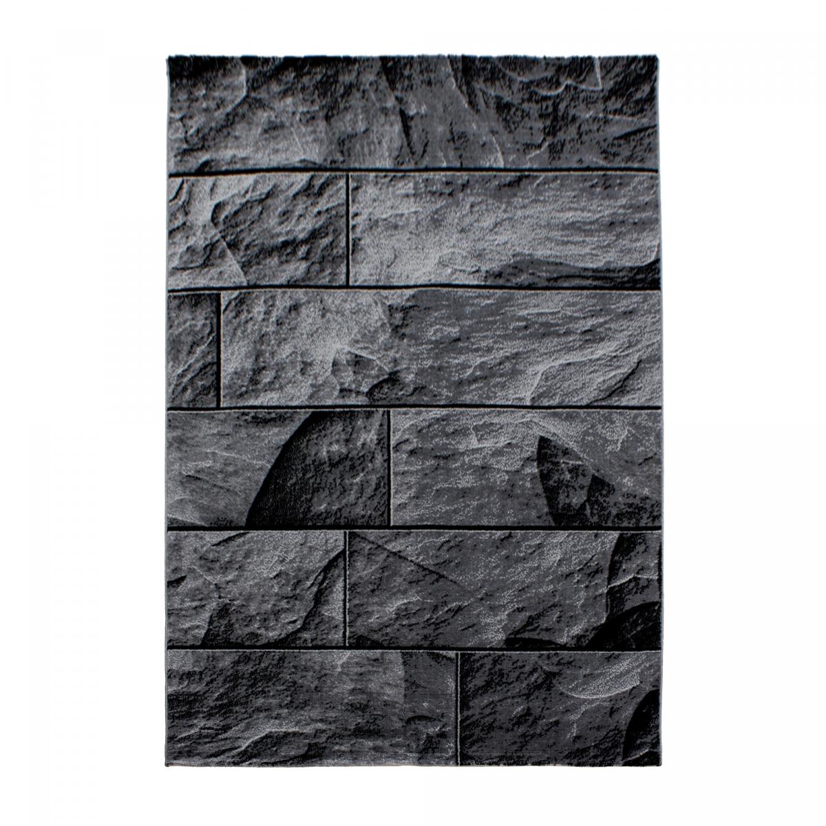 Tapis salon et chambre tissé motif géométrique PLONE