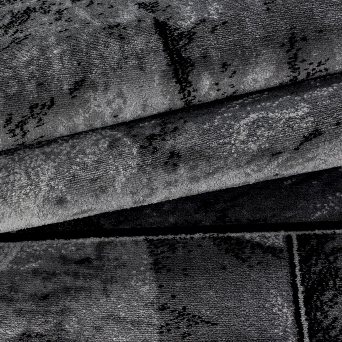 Tapis salon et chambre tissé motif géométrique PLONE — vue 5