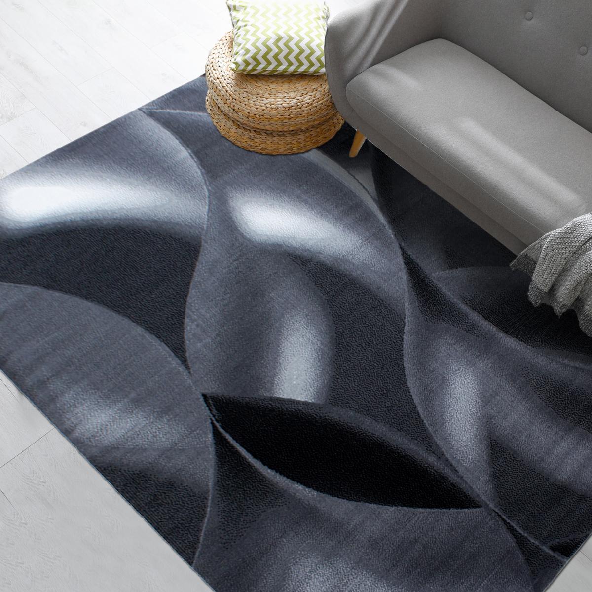 Tapis pour une chambre ou une entrée tissé motif géométrique SUPUR — vue 3