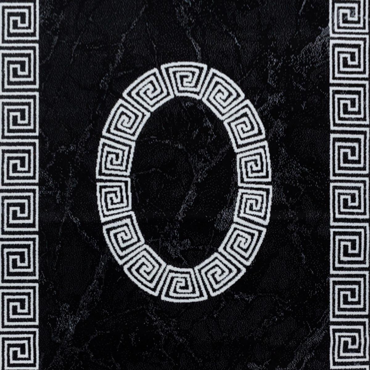 Tapis salon et chambre tissé motif baroque SAPURI — vue 4