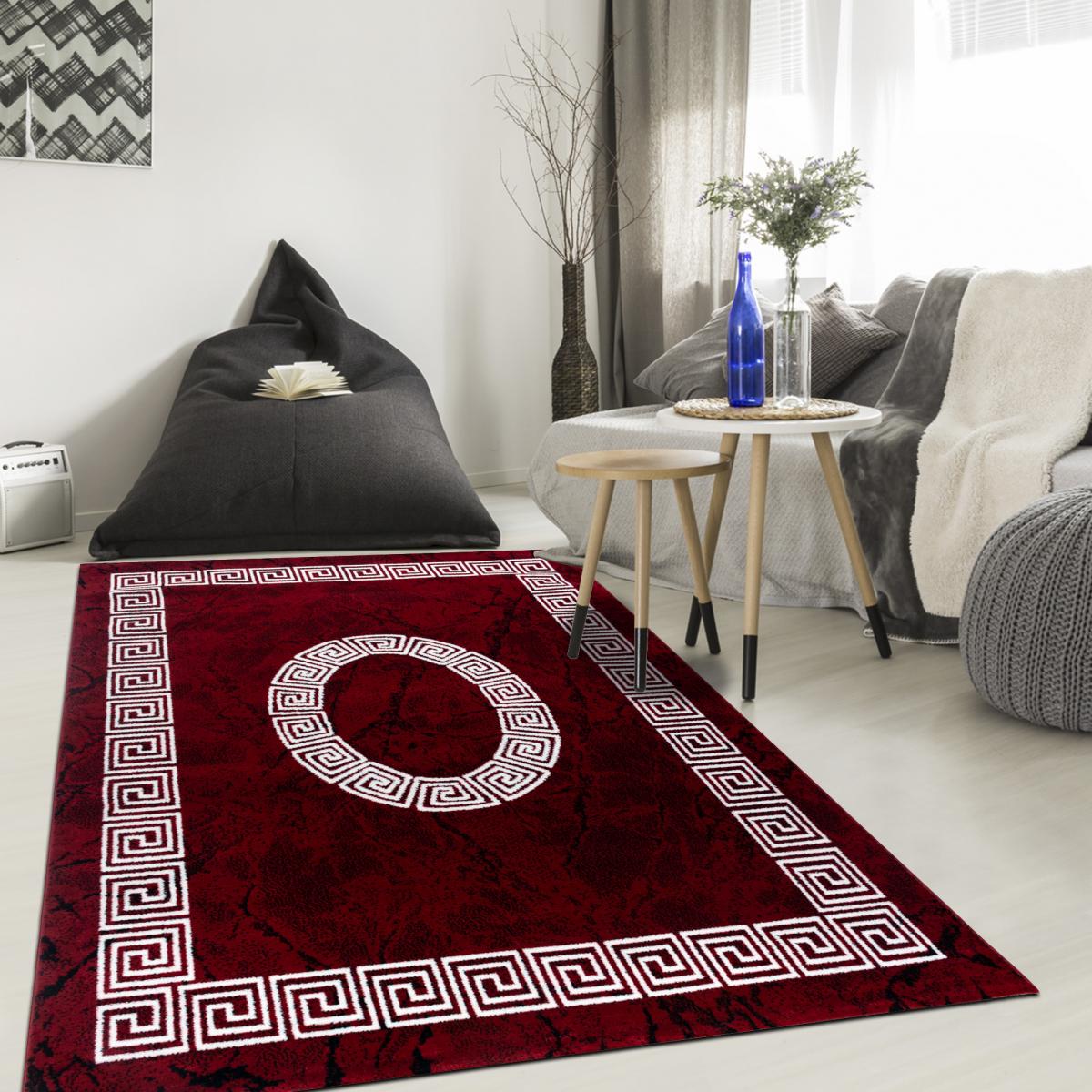 Tapis pour une chambre ou une entrée tissé motif baroque SAPURI — vue 3