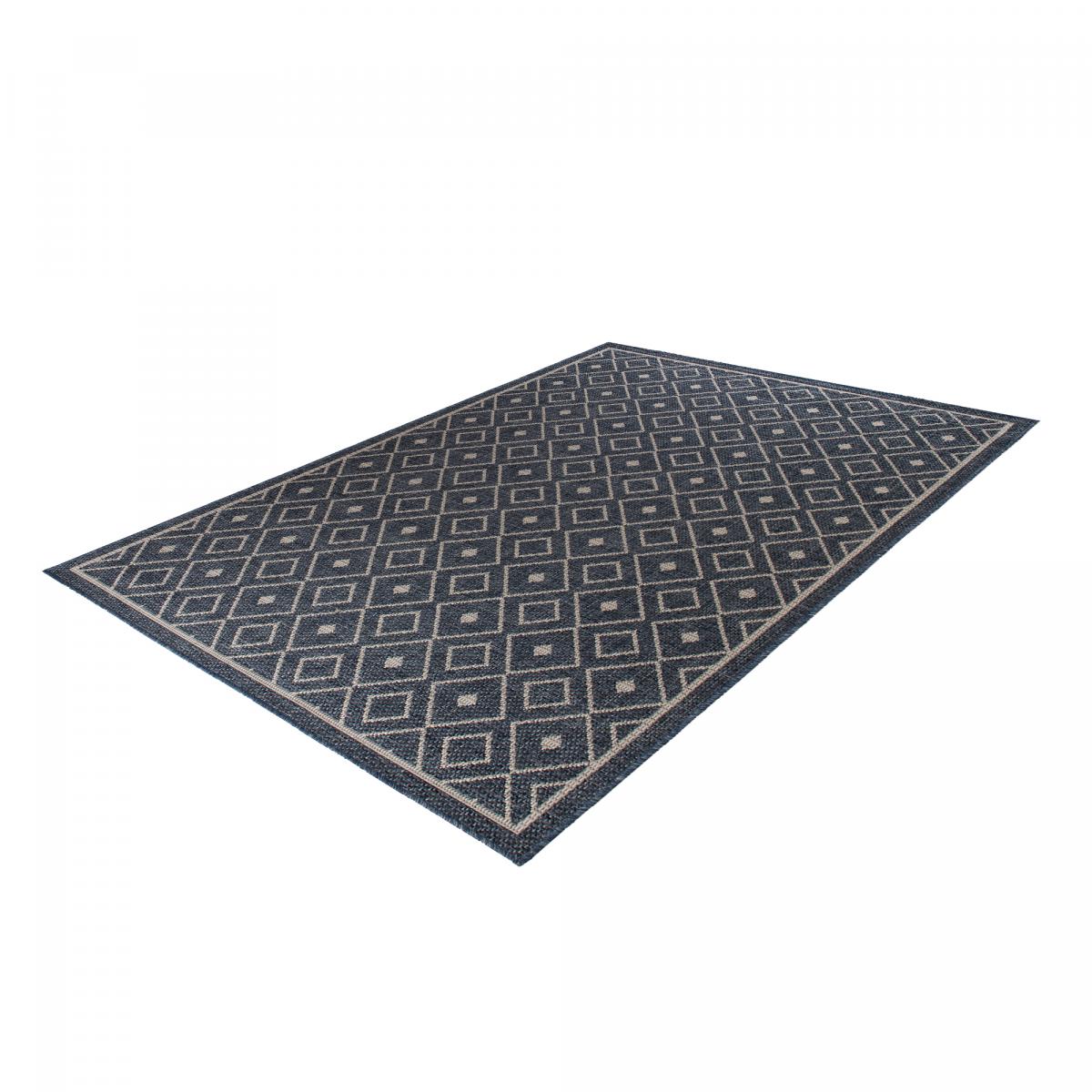 Tapis extérieur tissé kilim rectangle BABTA — vue 4