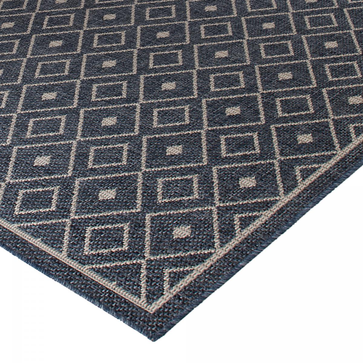 Tapis extérieur tissé kilim rectangle BABTA — vue 5