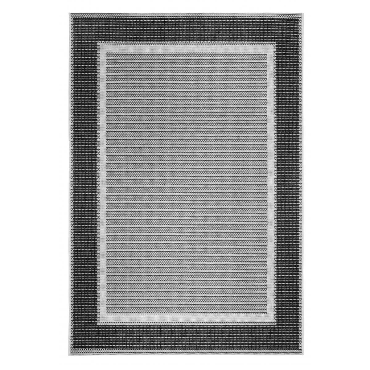 Tapis salon et chambre tissé motif simple GRATI