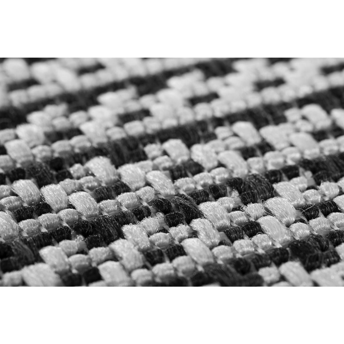 Tapis salon et chambre tissé motif simple GRATI — vue 4