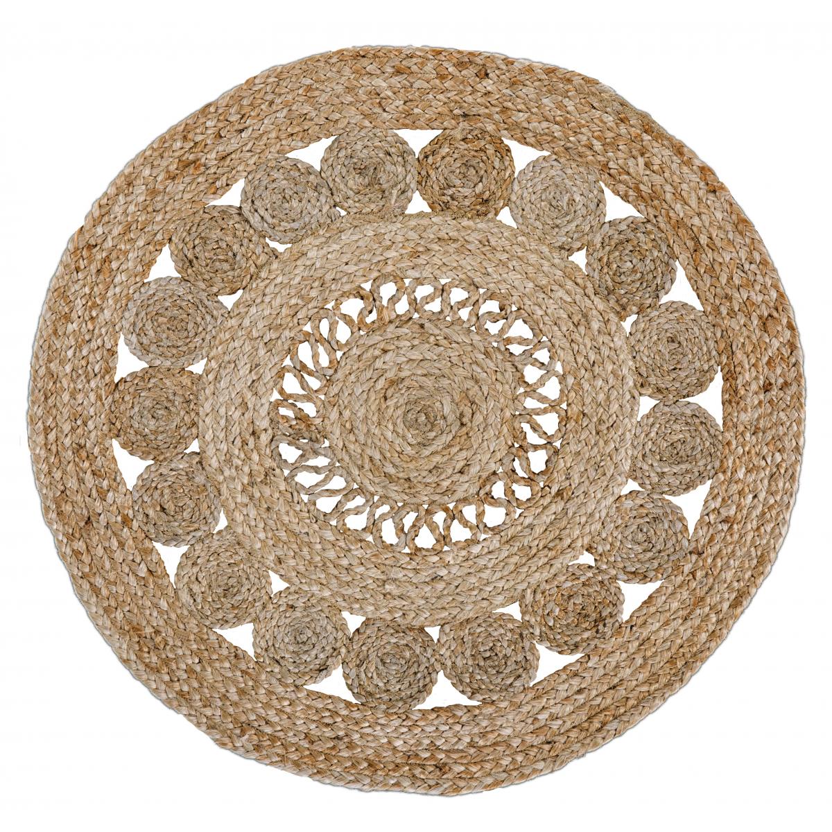 Tapis jute tissé JUTE RUG — Beyit