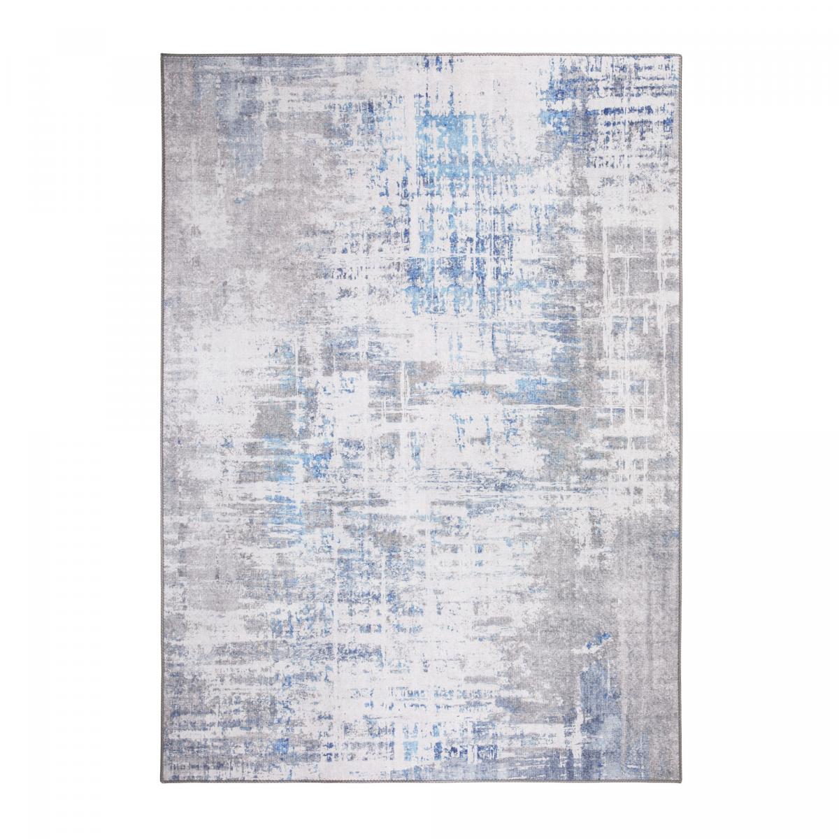 Tapis salon et chambre tissé motif abstrait JUNTO