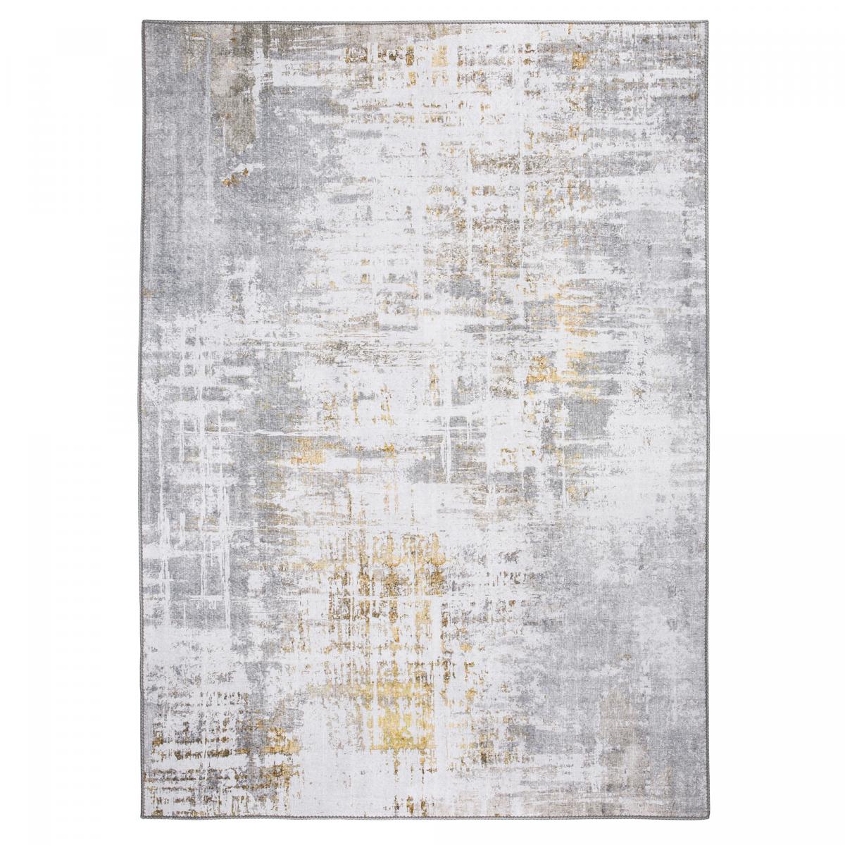 Tapis salon et chambre tissé motif abstrait JUNTO