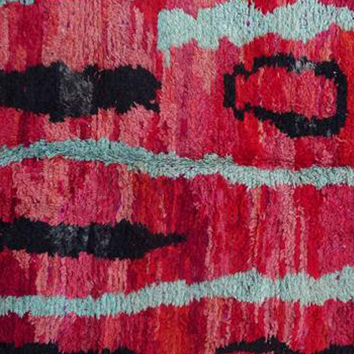 Authentique tapis berbère fait à la main en laine BOUJAAD — vue 4