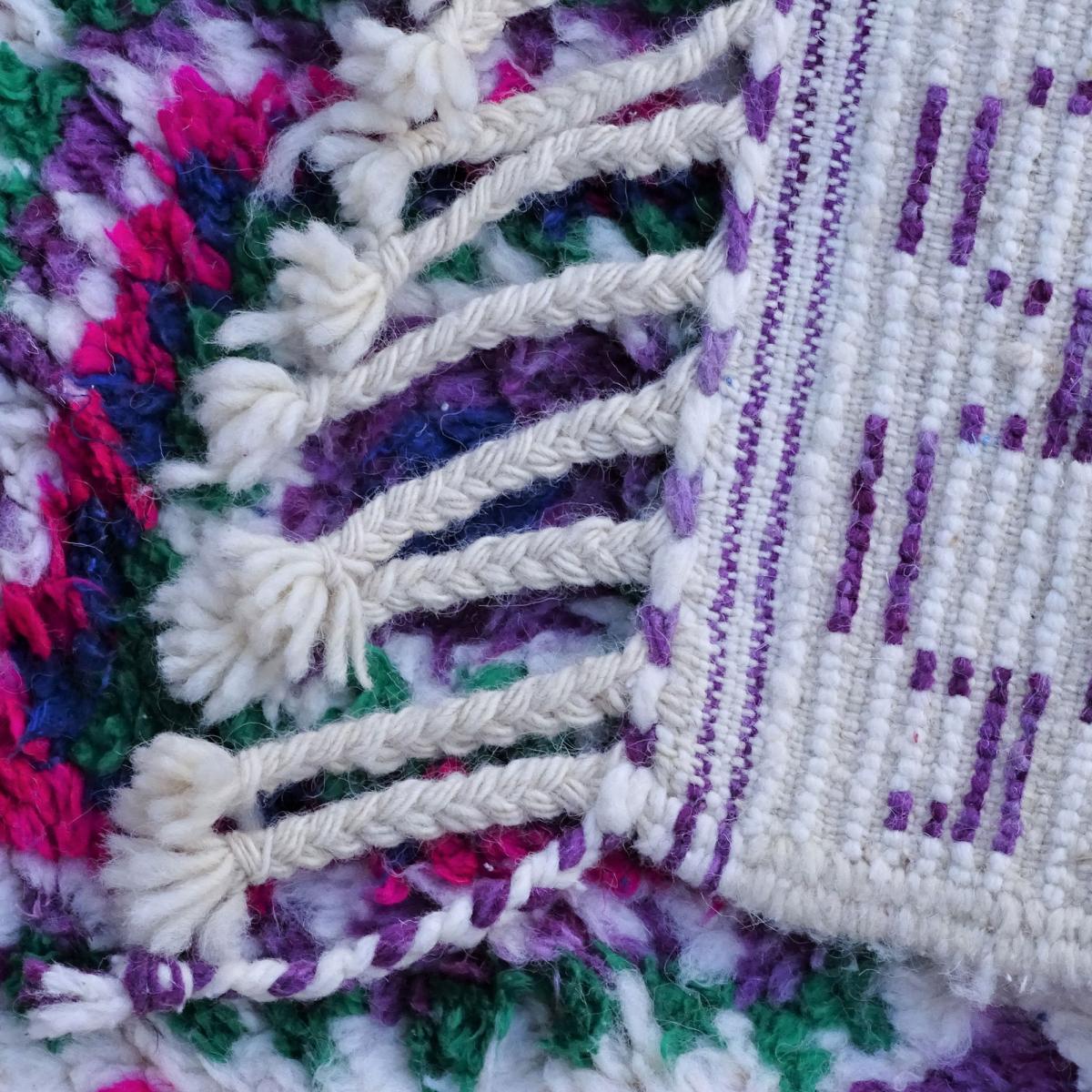 Authentique tapis berbère fait à la main en laine BENI OUARAIN DI — vue 4