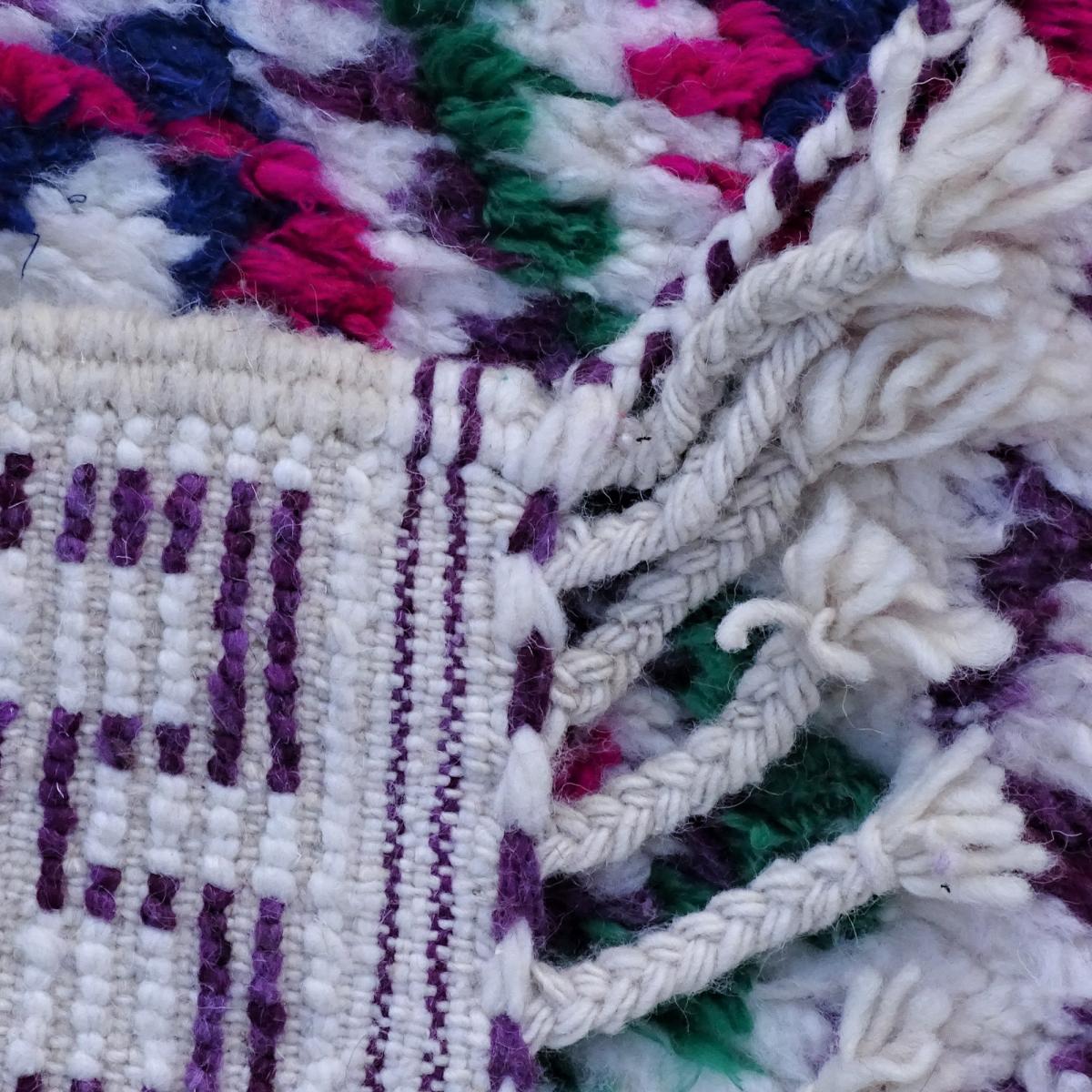 Authentique tapis berbère fait à la main en laine BENI OUARAIN DL — vue 4