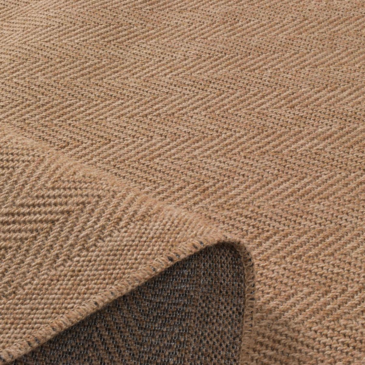 Tapis rond d'extérieur tissé kilim JUTE ART 4 — vue 4