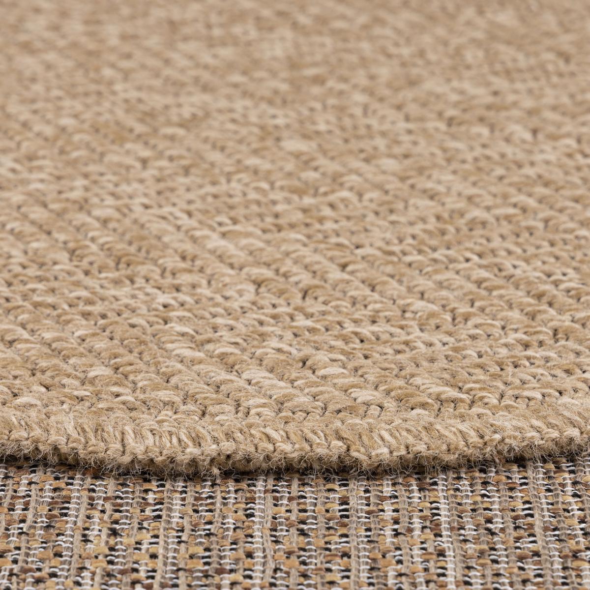 Tapis rond d'extérieur tissé kilim JUTE ART 4 — vue 3