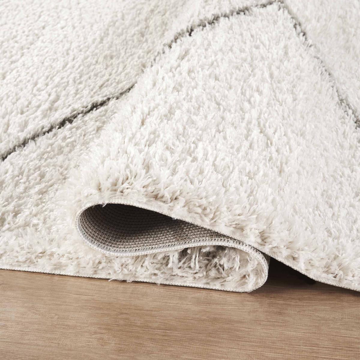 Tapis berbère tissé motifs ethno-chic LYN4 BENYLE 3 — vue 4
