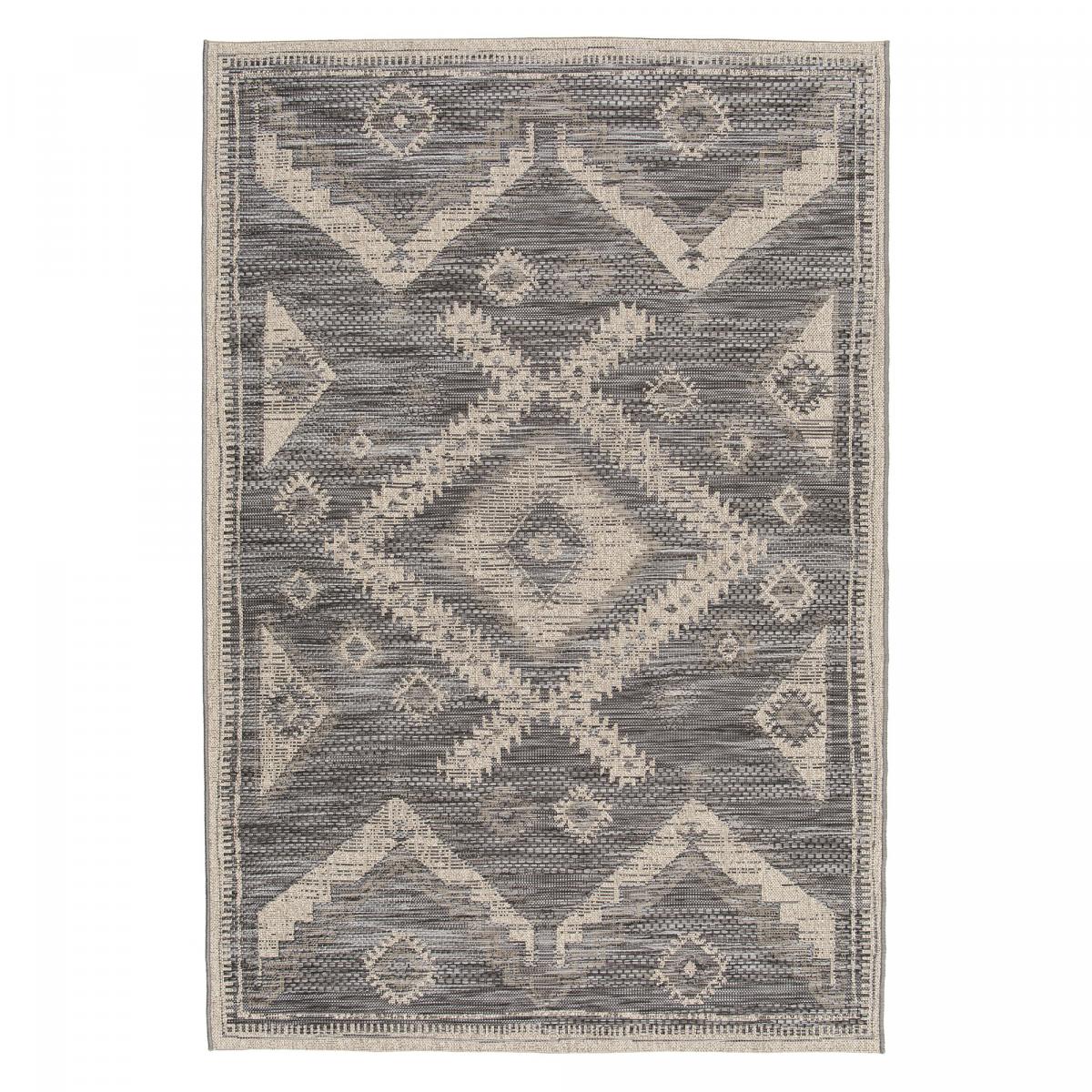 Tapis Chambre tissé motif abstrait HIERE 3