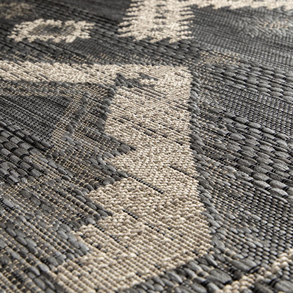 Tapis Chambre tissé motif abstrait HIERE 3 — vue 5