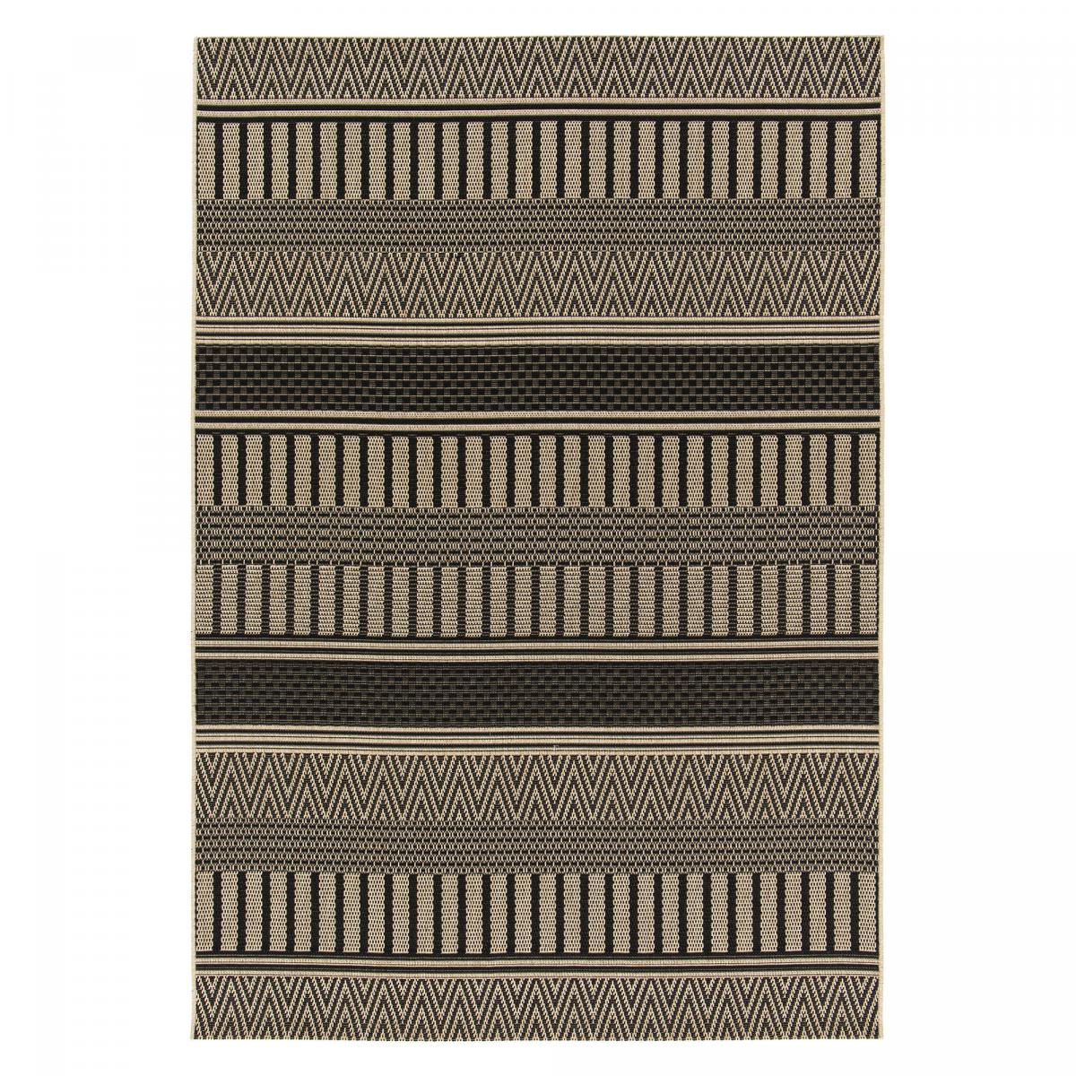 Tapis kilim tissé motif ethnique LONA 1