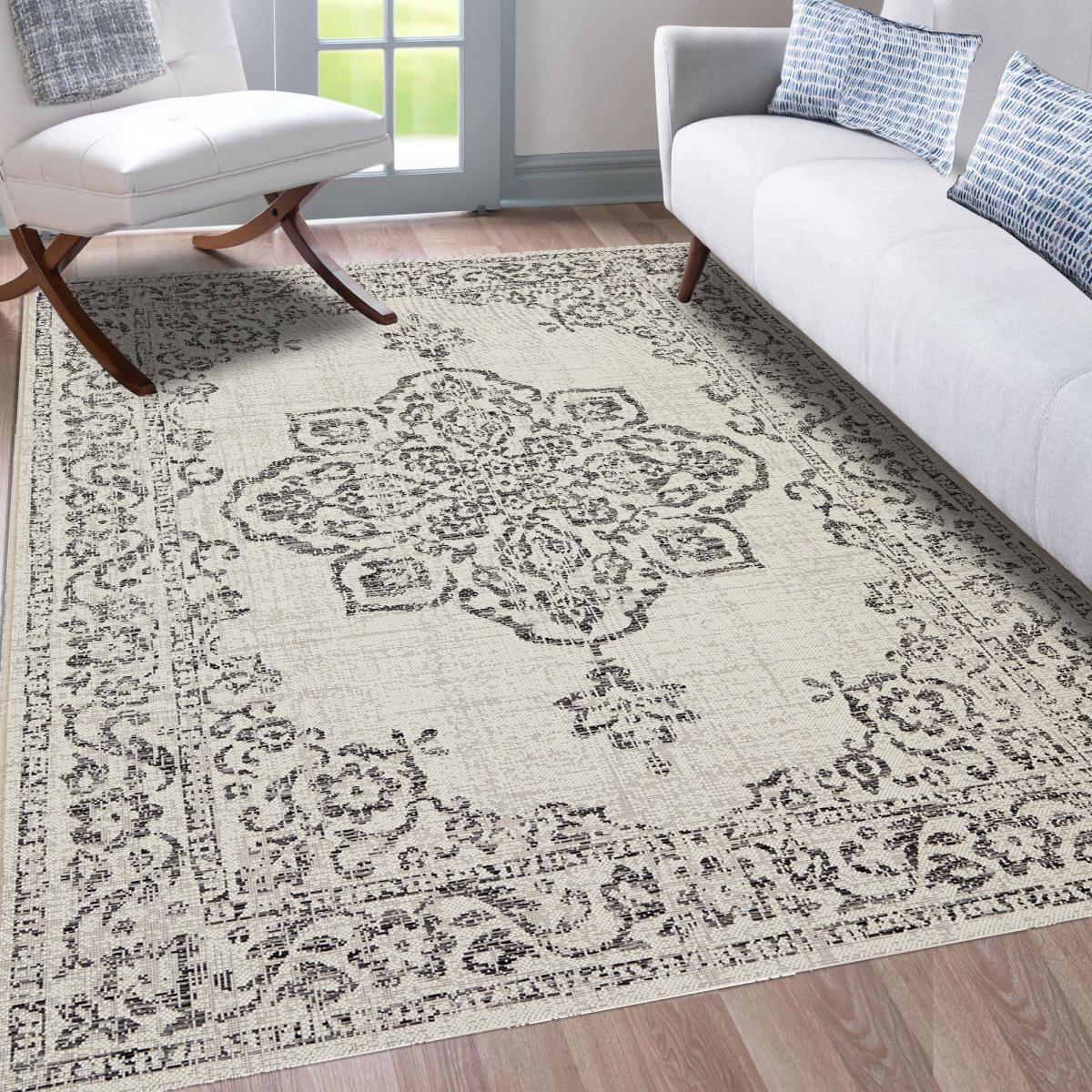 Tapis salon et chambre tissé motif oriental FODA 2 — vue 3