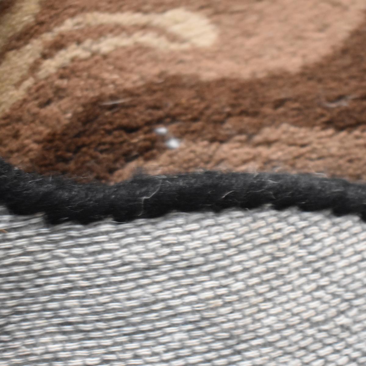 Tapis enfant fait main en laine motif animaux DOG — vue 4