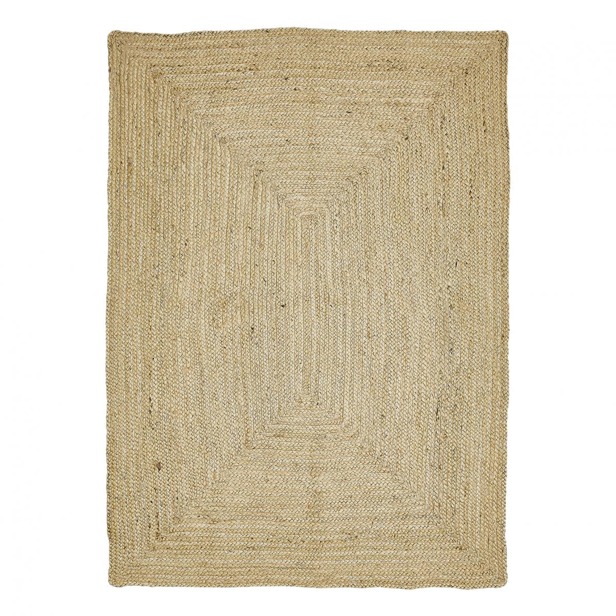 Tapis jute tissé JUTI