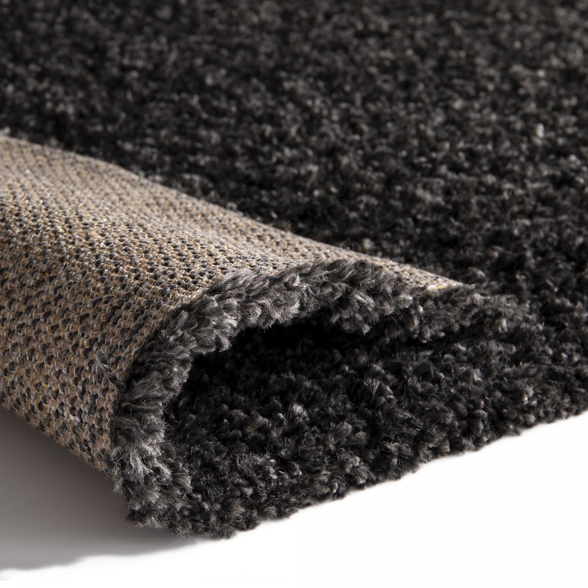 Tapis shaggy tissé motif uni SPYGIP — vue 4