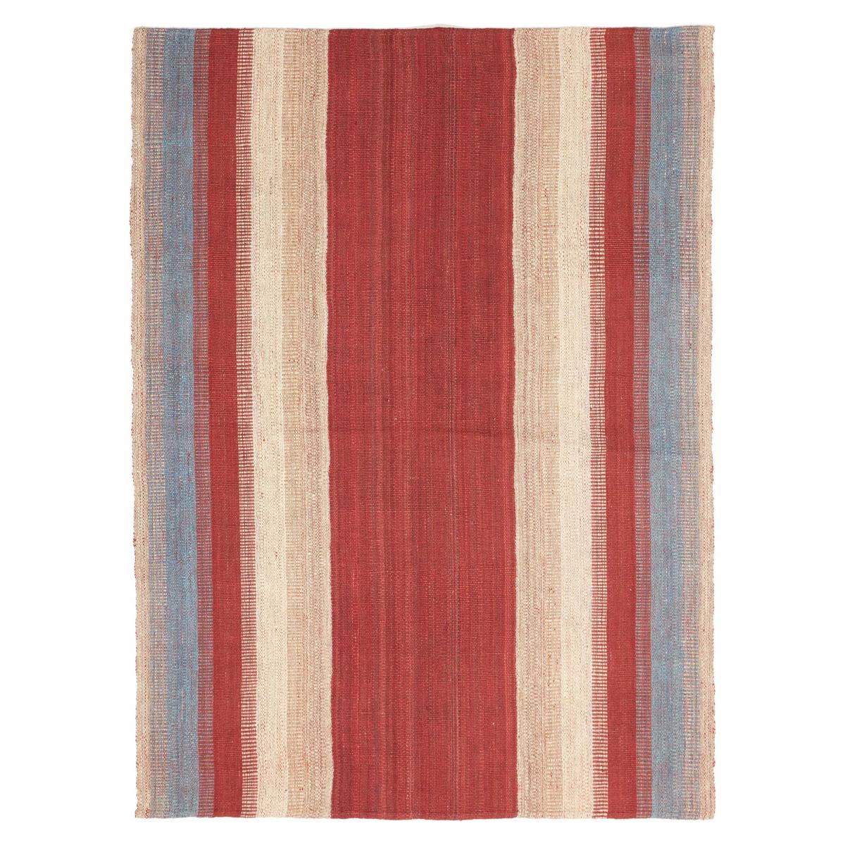 Authentique tapis d'Orient kilim fait main en laine C