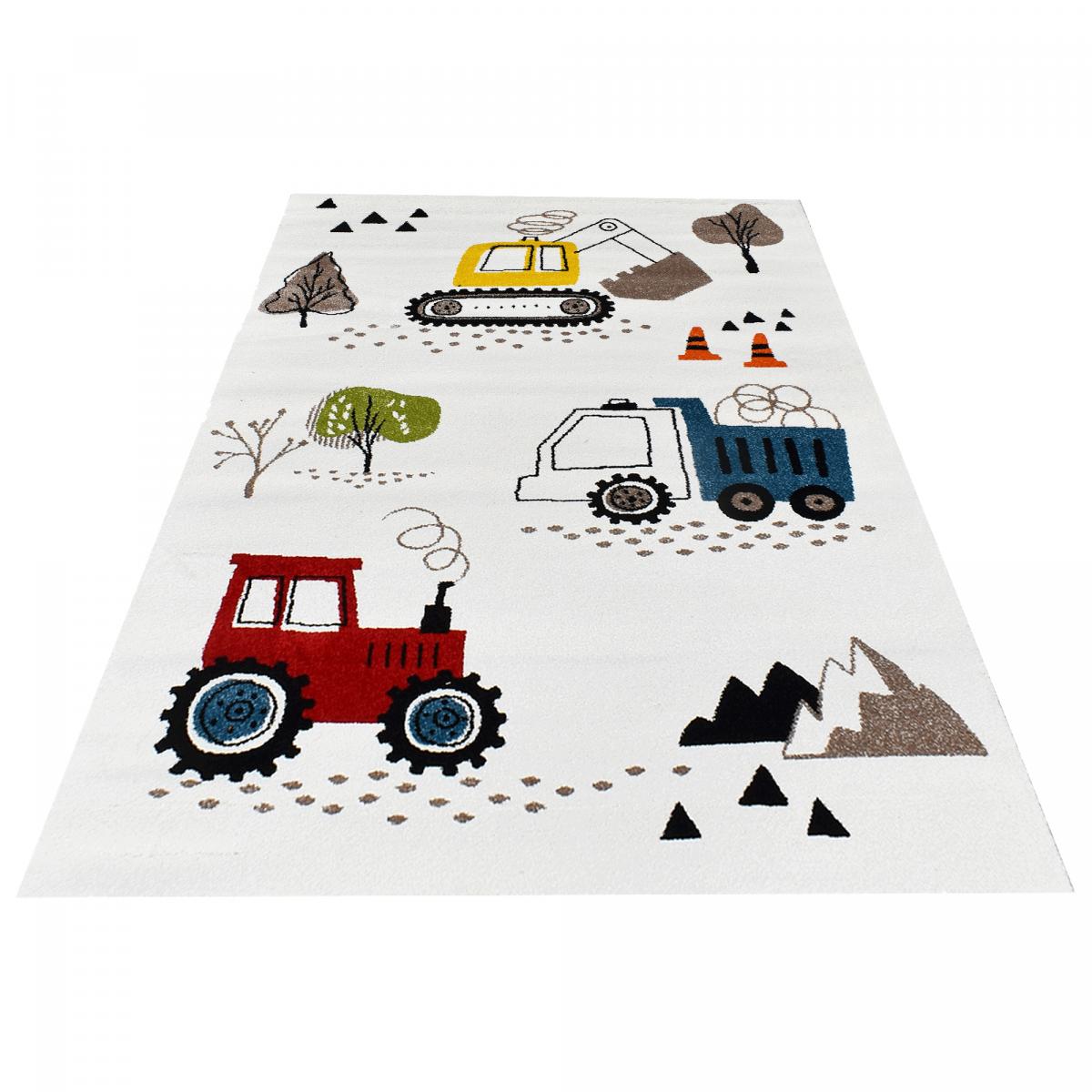 Tapis enfant TRUCKS certifié OEKO-TEX — vue 3