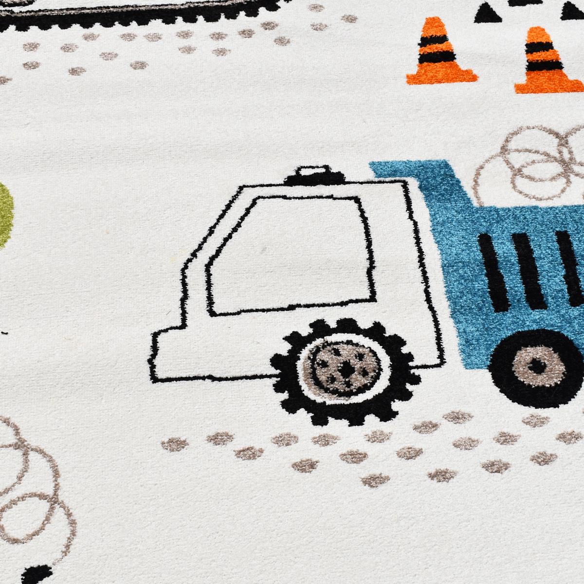 Tapis enfant TRUCKS certifié OEKO-TEX — vue 6