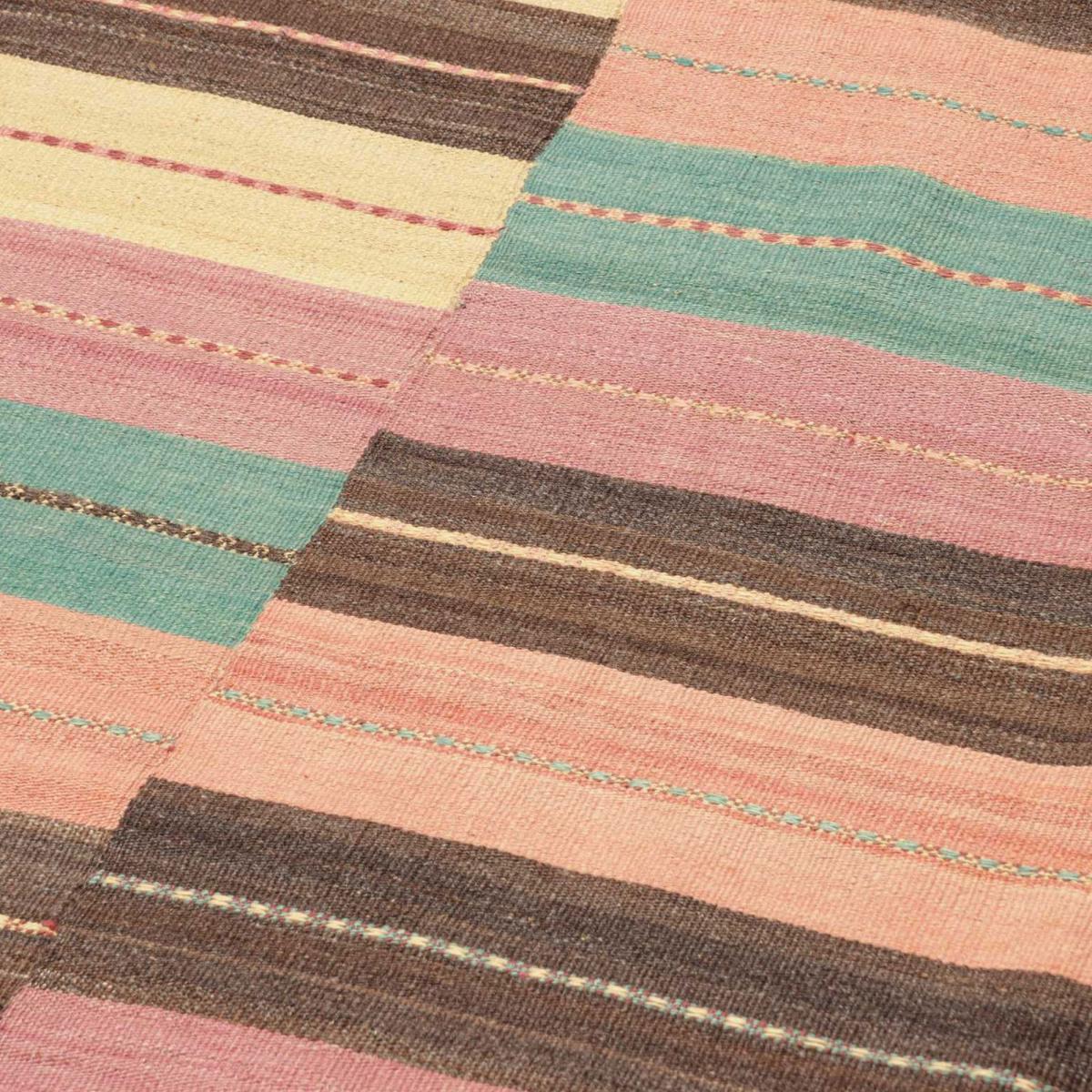 Authentique tapis d'Orient kilim fait main en laine A 7 — vue 6