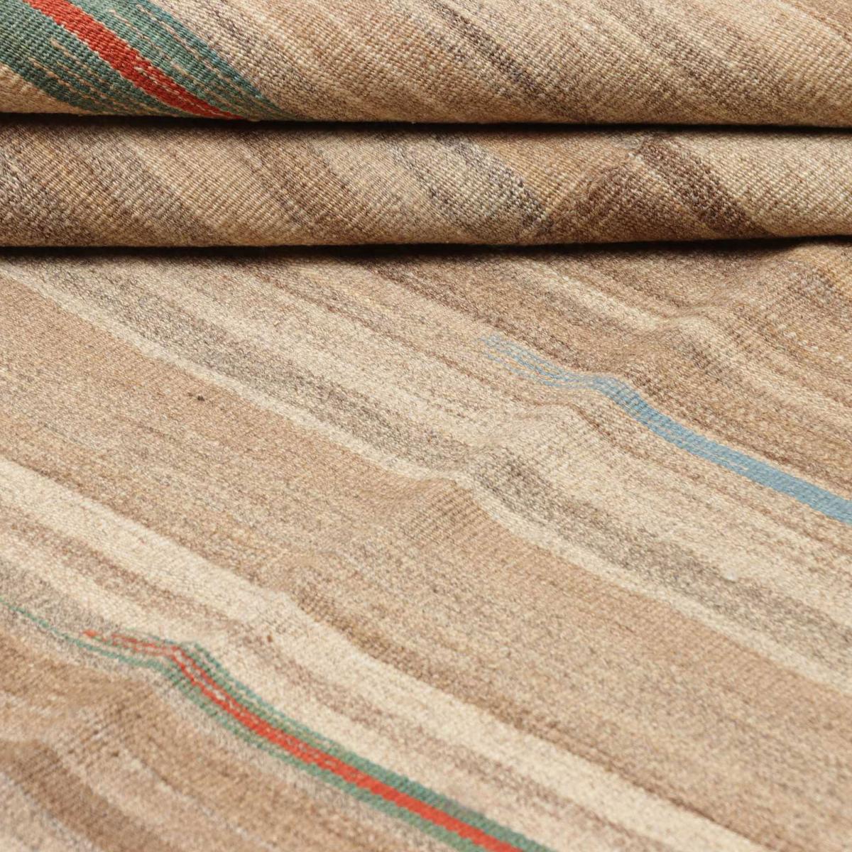 Authentique tapis d'Orient kilim fait main en laine E — vue 4