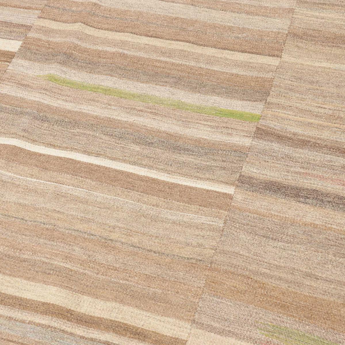 Authentique tapis d'Orient kilim fait main en laine J — vue 6