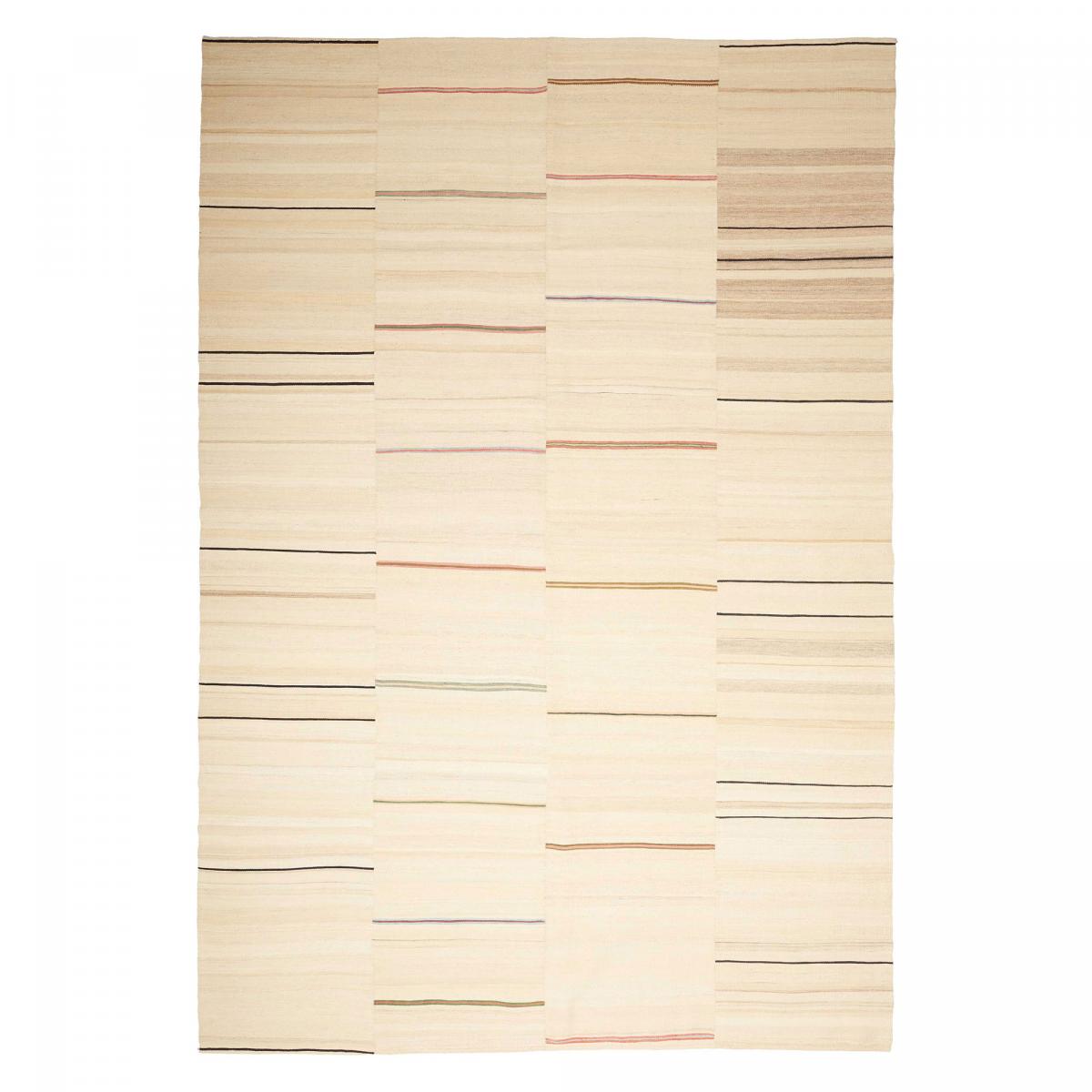 Authentique tapis d'Orient kilim fait main en laine K