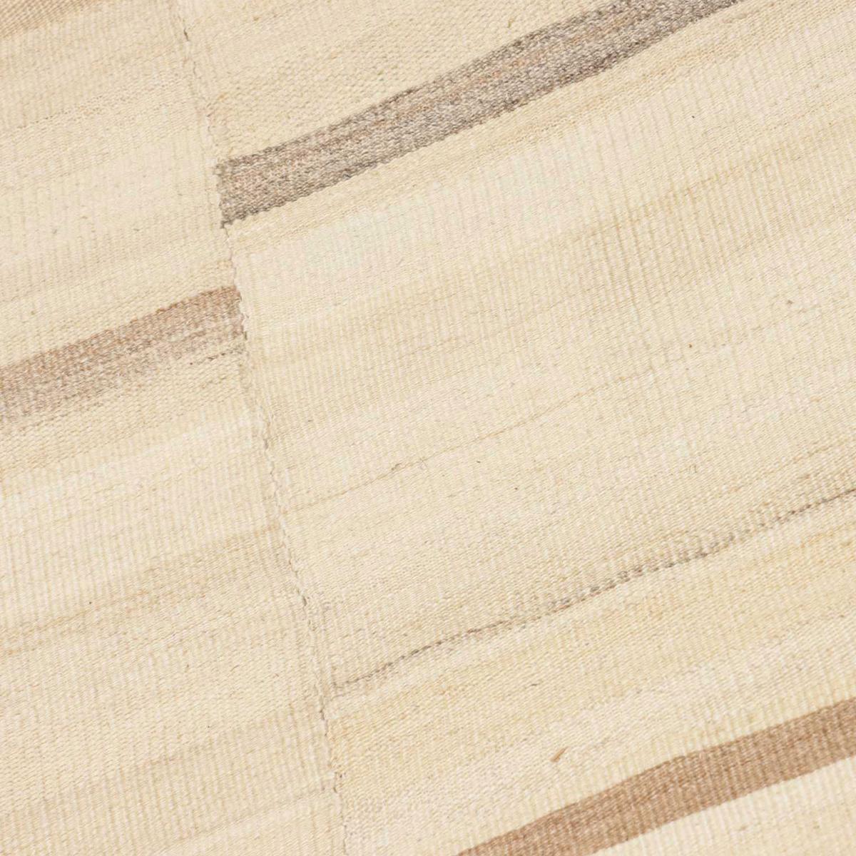 Authentique tapis d'Orient kilim fait main en laine N — vue 6