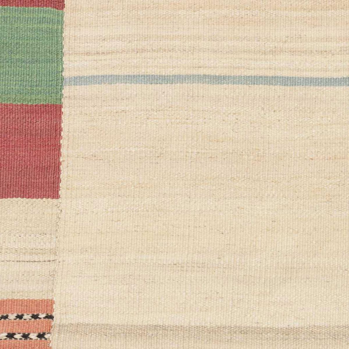 Authentique tapis d'Orient kilim fait main en laine AA — vue 5