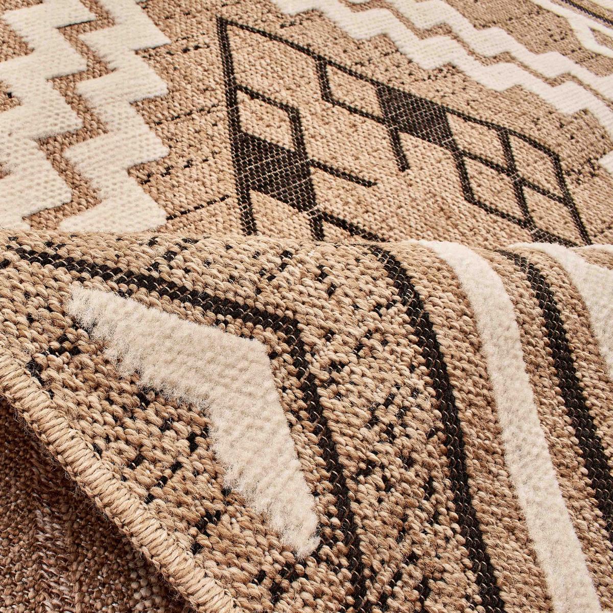 Tapis extérieur tissé kilim rectangle ZEPHYR — vue 6