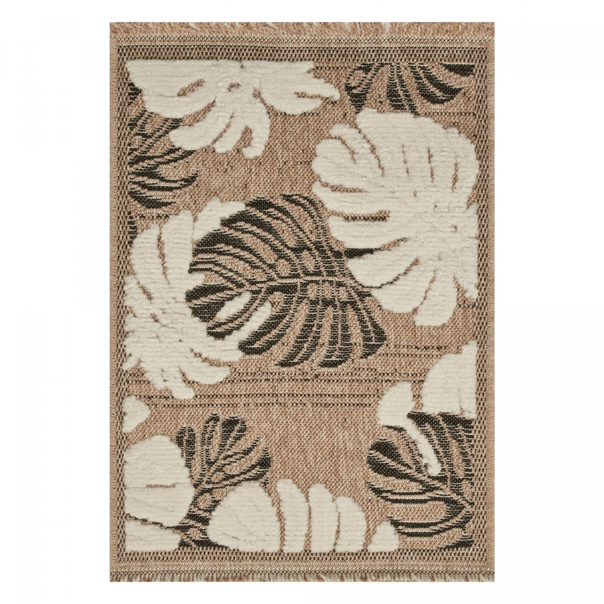 Tapis extérieur tissé kilim rectangle ZEPHYR 1