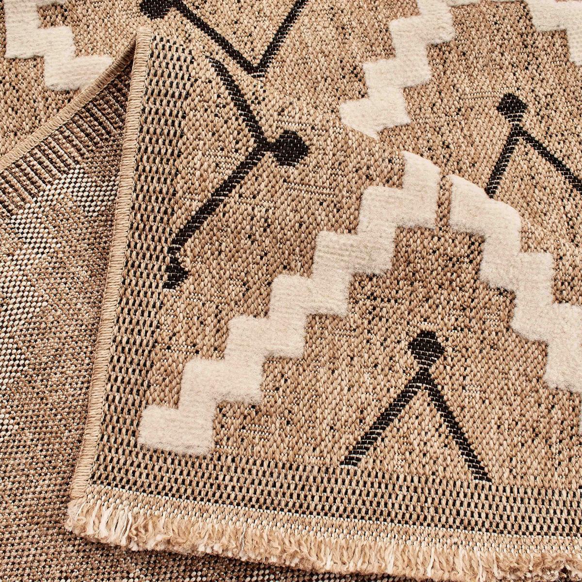 Tapis extérieur tissé kilim rectangle ZEPHYR 2 — vue 5