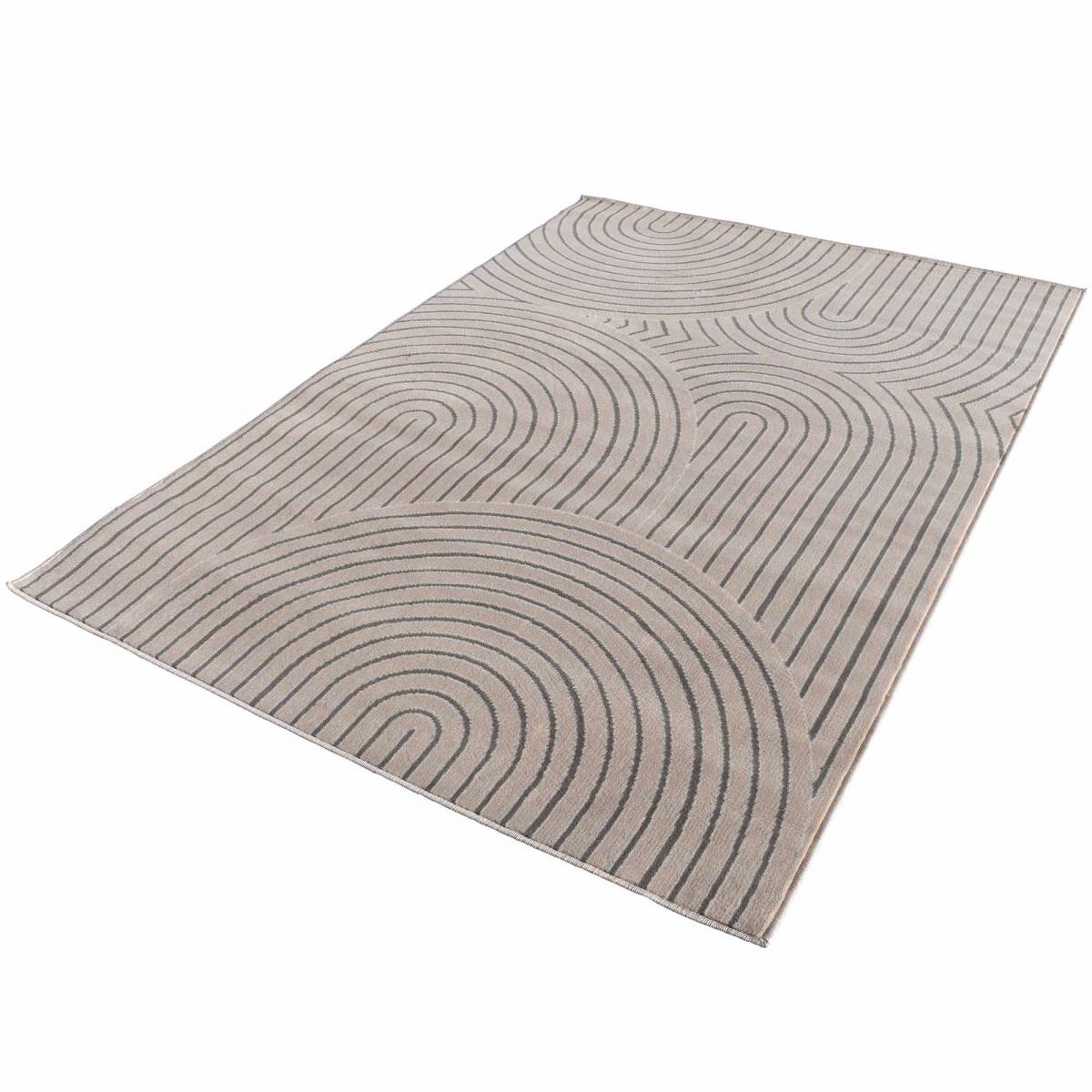 Tapis salon LYN1 TINCIA, tapis ton sur ton moderne et contemporain — vue 4