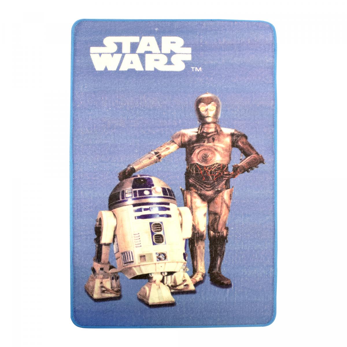 Tapis enfant tissé motif géométrique STAR WARS 1