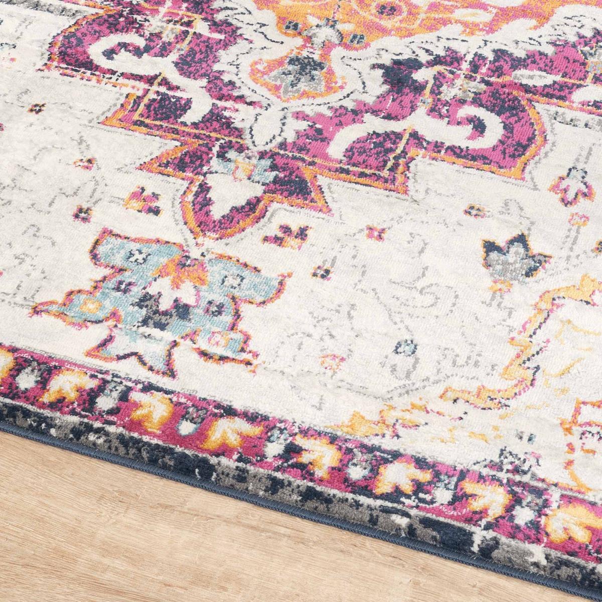 Tapis Vintage Oriental - LYN3 MED Couleurs vives — vue 6